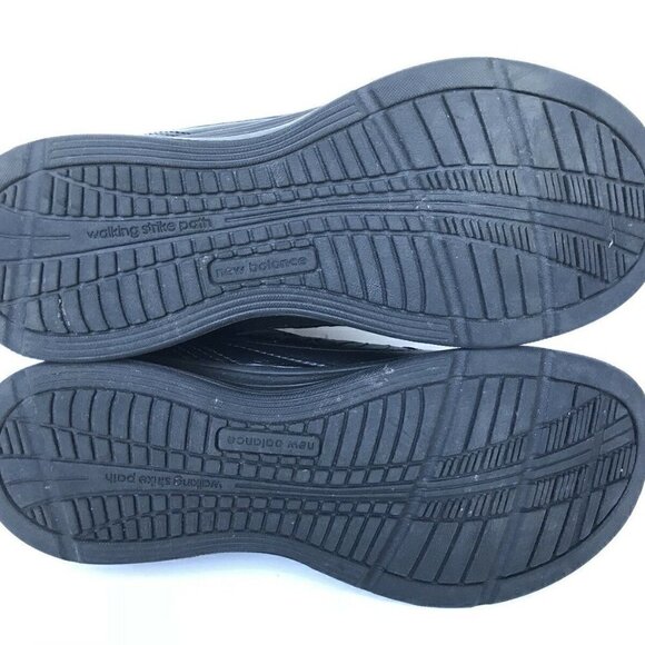 New Balance 577 Black Leather Comfort Shoes 9 - Picture 7 of 8